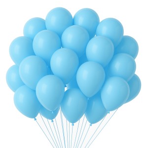GLOBOLANDIA GLOBOS COLOR 10" x 50u CELESTE
